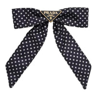 PRADA Polka Dot Hair Bow