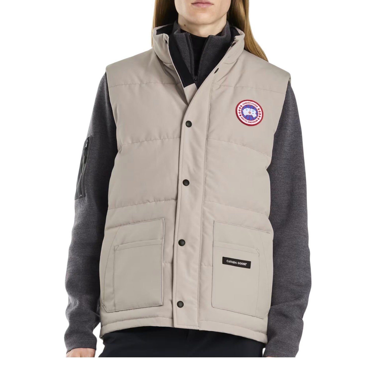 Canada Goose Freestyle Crew Vest 'Limestone' 4159M-32