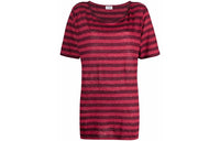 SAINT LAURENT T Shirts Women's Burgundy