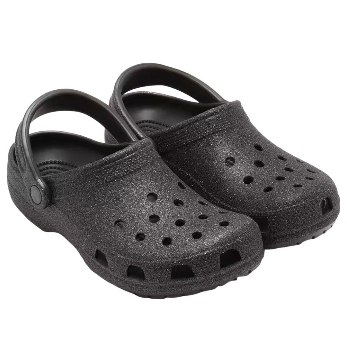 Crocs Classic Glitter Clog 'Black' 205942-0WH