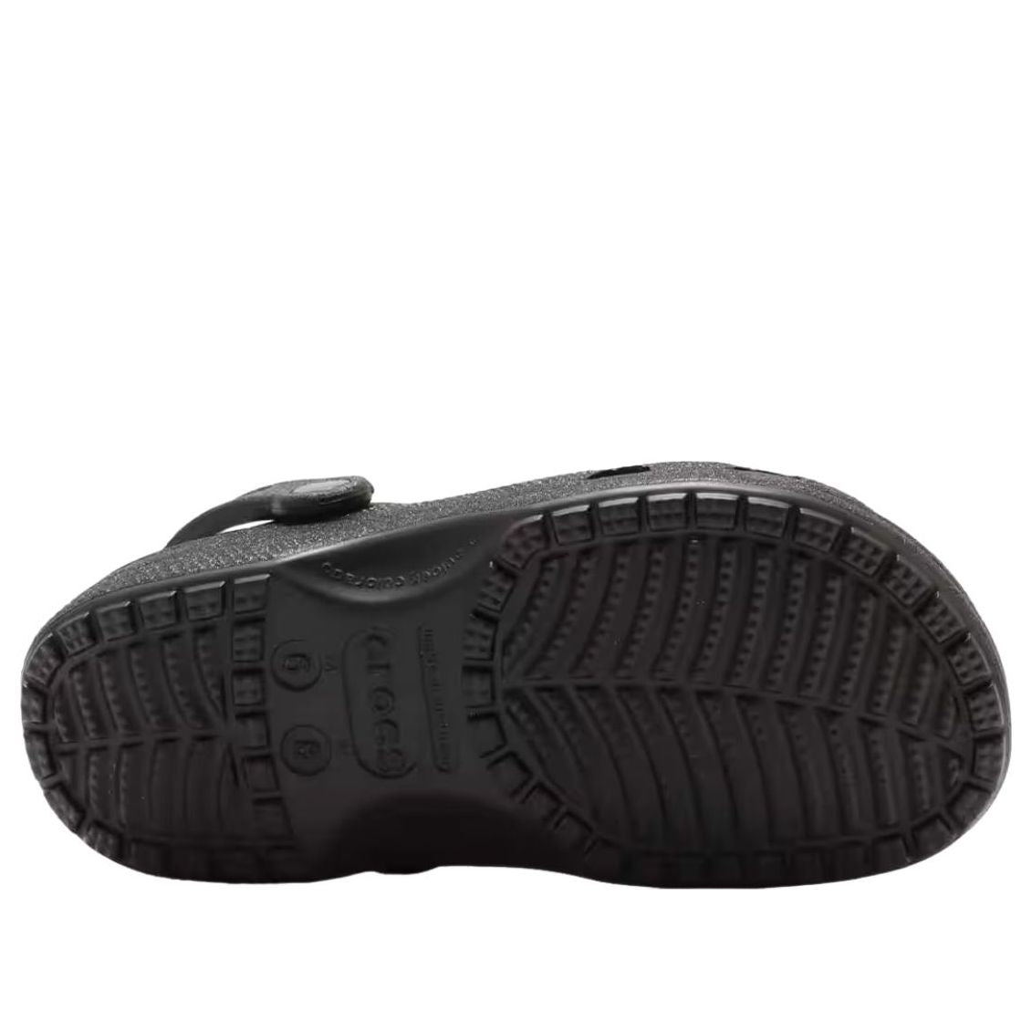 Crocs Classic Glitter Clog 'Black' 205942-0WH