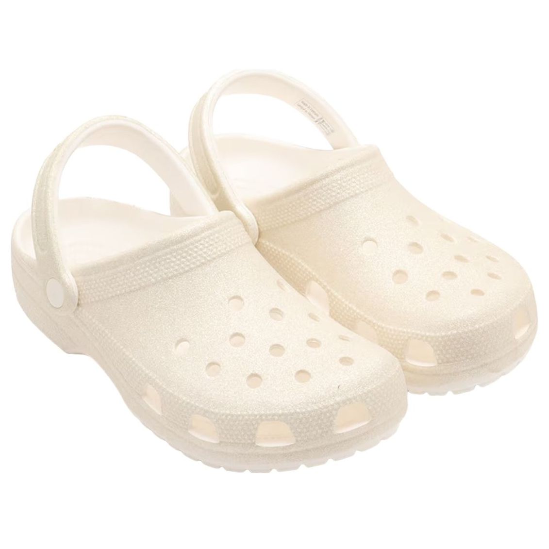 Crocs Classic Glitter Clog 'White' 205942-100