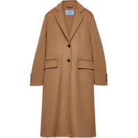 PRADA Coats Women's Umber