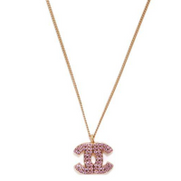 CHANEL 2002 Cc Pendant Necklace