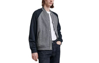 HERMES Baseball Jerseys Men Gray