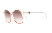SAINT LAURENT Pre Owned 1970s Oversized Gradient Sunglasses