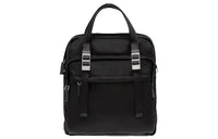 PRADA Nylon Carry Backpack Unisex Black