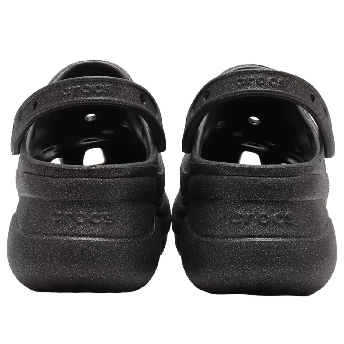 (WMNS) Crocs Bae Glitter Clog 'Black' 207261-001
