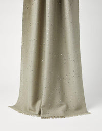 Brunello Cucinelli Sequin-Embellished Frayed-Edge Scarf