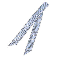 DIOR Silk Silk Scarves Women's Blue