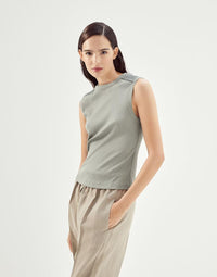 Brunello Cucinelli Embellished Tank Top