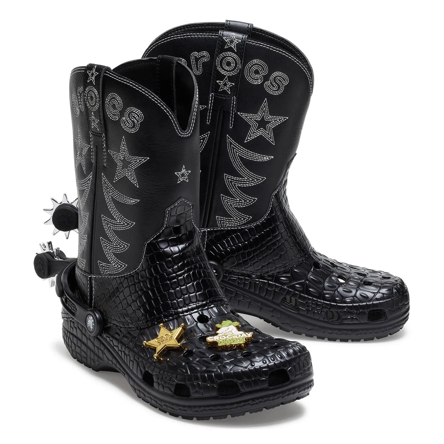 Crocs Classic Cowboy Boot 'Black' 208695-001