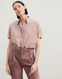 Brunello Cucinelli Drawstring Crop Top