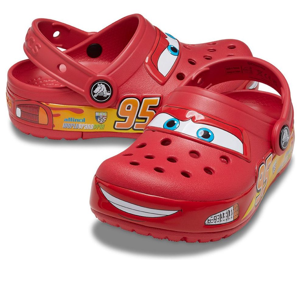 (TD) Crocs x Cars Classic Clog 'Lightning McQueen' 209382-610