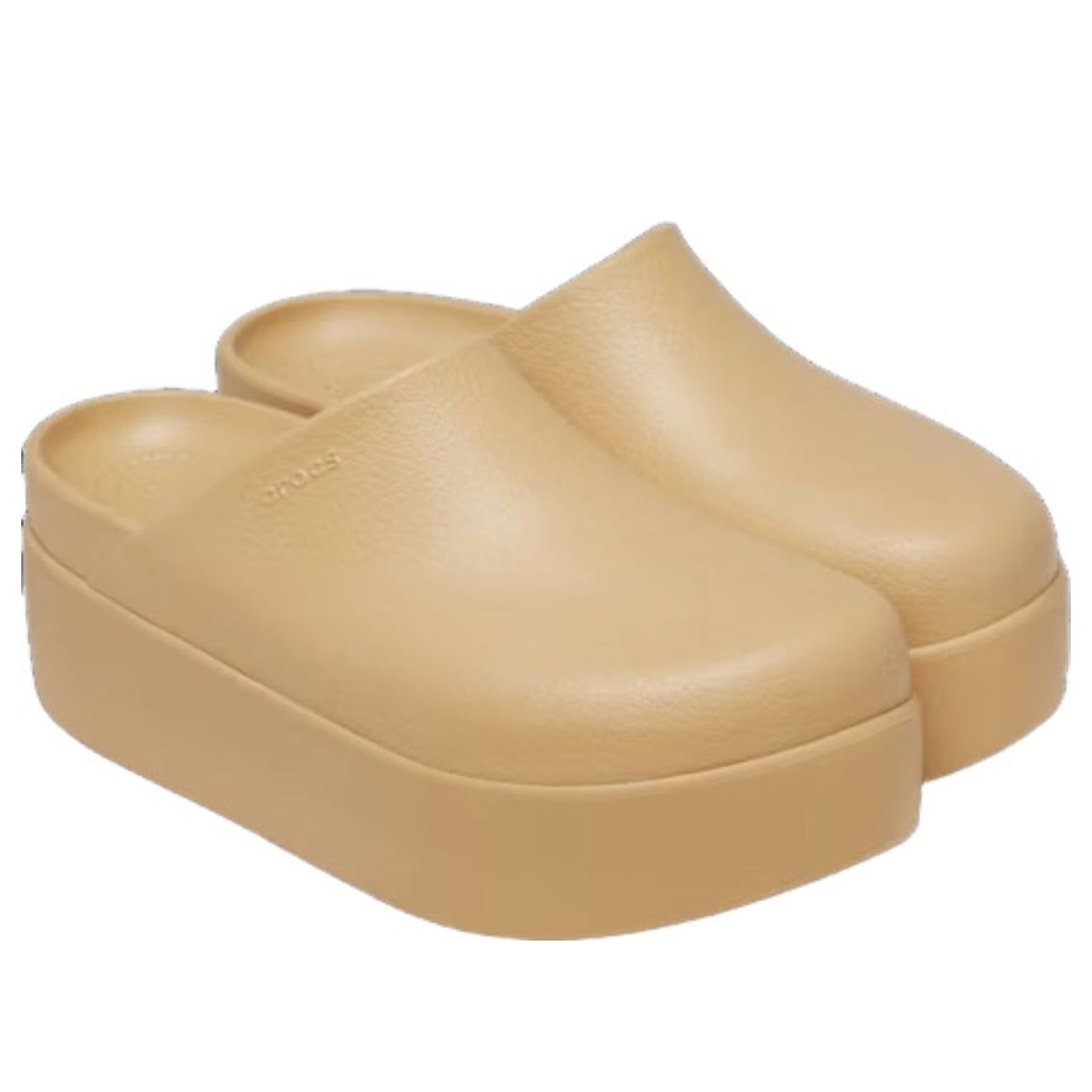 (WMNS) Crocs Dylan Platform Clog 'Wheat' 209869-209