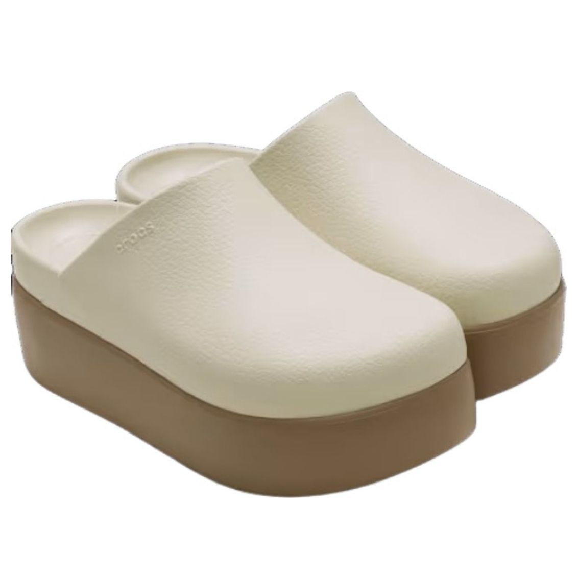(WMNS) Crocs Dylan Platform Clog 'Frappe Latte' 209869-2MS