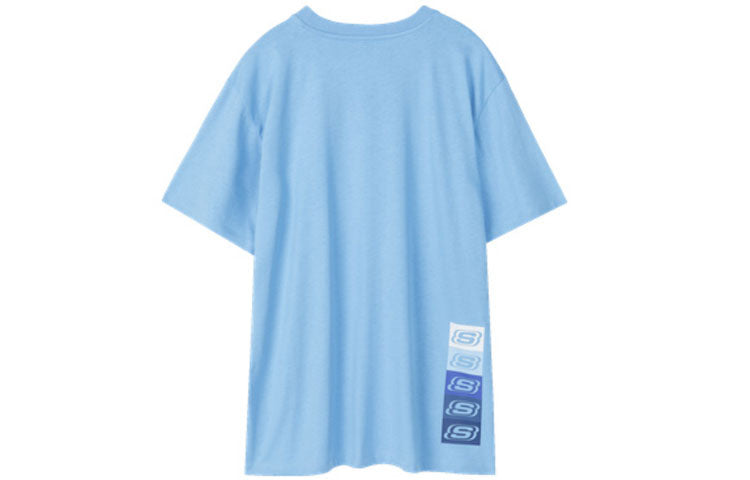 Skechers Knit Short Sleeve Sports Tee 'Multi-Color' L220M165