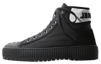 CHANEL High Top Stylish Skateboarding Shoes Women's Black