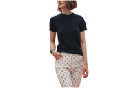 HERMES Crop Tops Women's Marine Blue