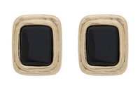 SAINT LAURENT Earrings Women's Gold/Black