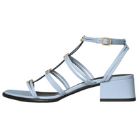 CELINE Triomphe CLEMENCE MULTI Roman Sandals 4cm Women's Blue