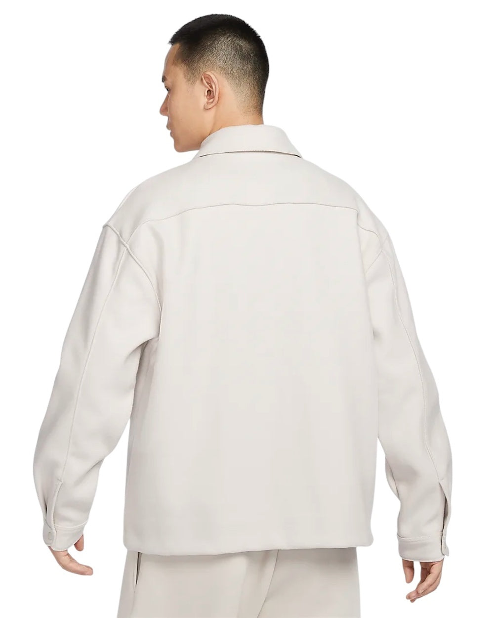 Nike Sportswear Tech Wool Shirt 'Grey' HF0133-104