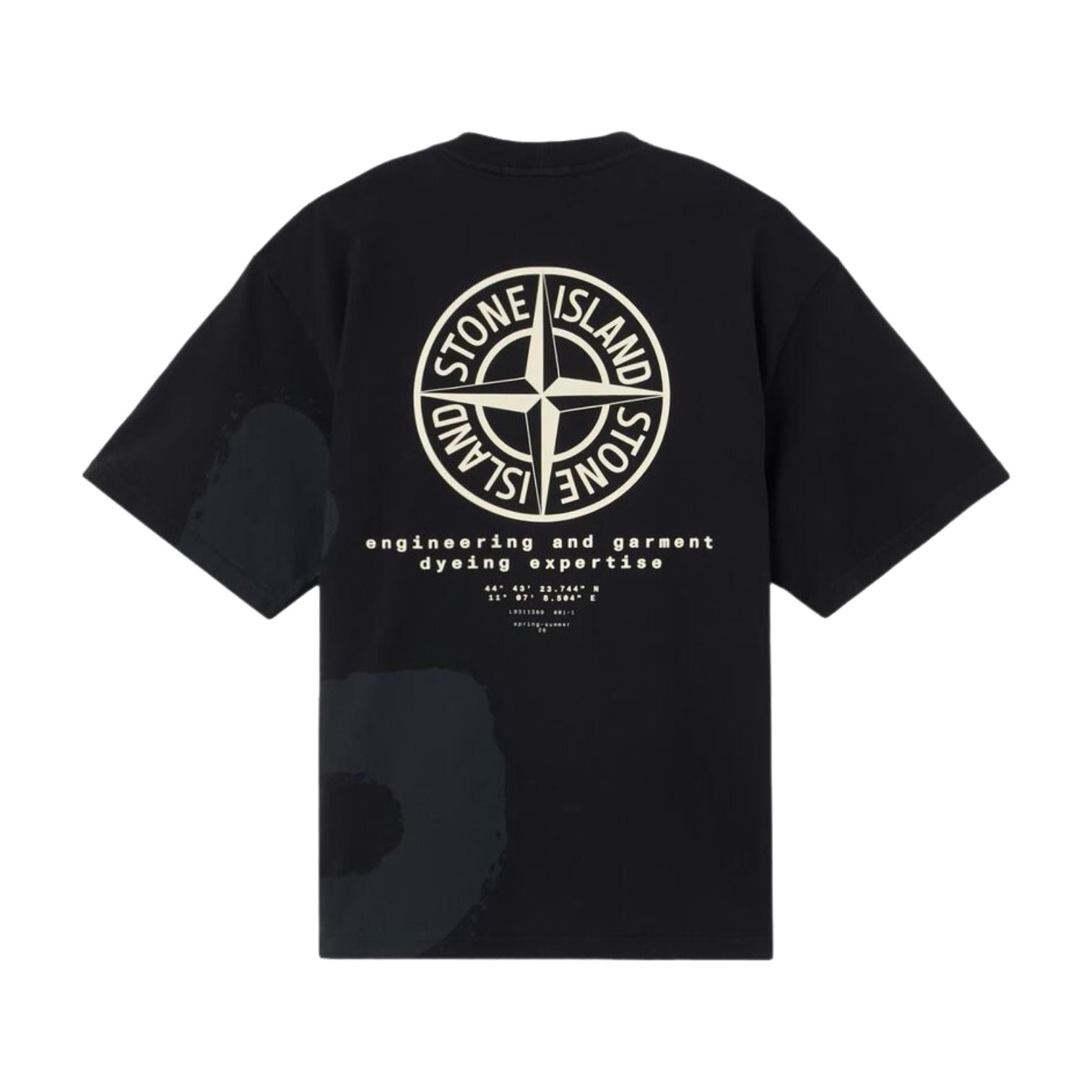 STONE ISLAND 2100002 Whirlwind Type T-Shirt 'Black' L1S152100002S0365V0029