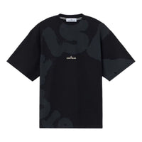STONE ISLAND 2100002 Whirlwind Type T-Shirt 'Black' L1S152100002S0365V0029