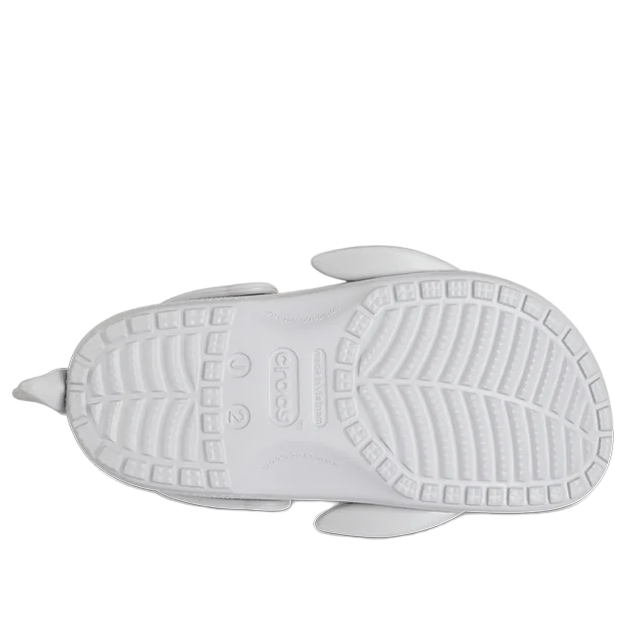 (GS) Crocs Classic I AM Shark Clogs 'Grey' 210011-1FT