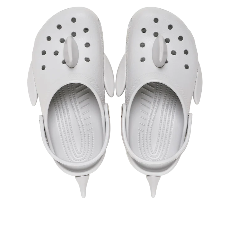 (GS) Crocs Classic I AM Shark Clogs 'Grey' 210011-1FT