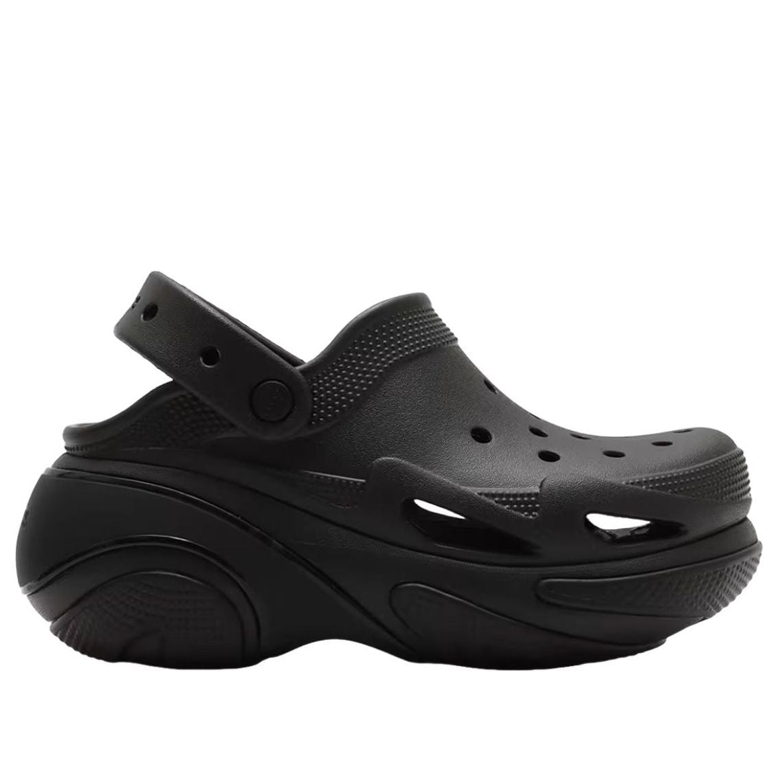 Crocs Bubble Crush Clog 'Triple Black' 210061-0WC