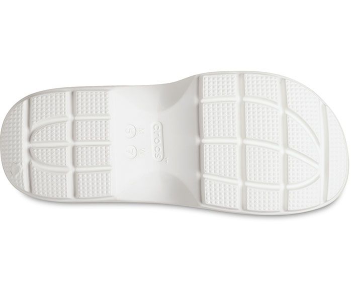 (WMNS) Crocs Stomp Slides 'White' 210180-100