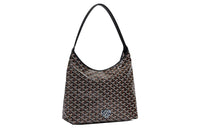 GOYARD Bohème Hobo Canvas With Leather Shoulder Bag Combo Bag Handbag, Shoulder Bag Women's