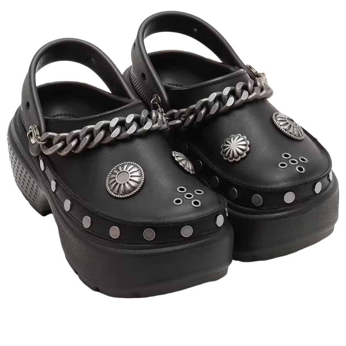 Crocs Stomp Embellished Clog 'Black' 210688-001