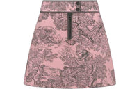 DIOR FW22 Casual Short Skirts Women's Pink