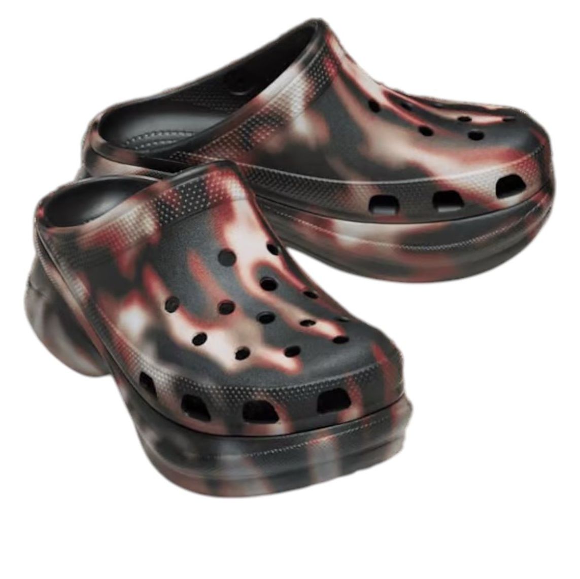 (WMNS) Crocs x Mowalola Classic Bae Clog 'Black' 211078-001