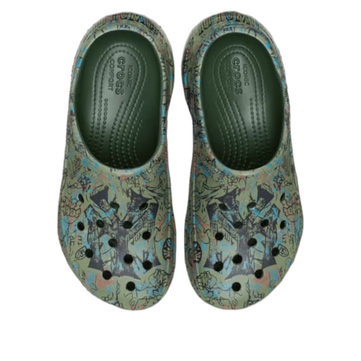 (WMNS) Crocs x Mowalola Classic Bae Clog 'Forest' 211078-3UR