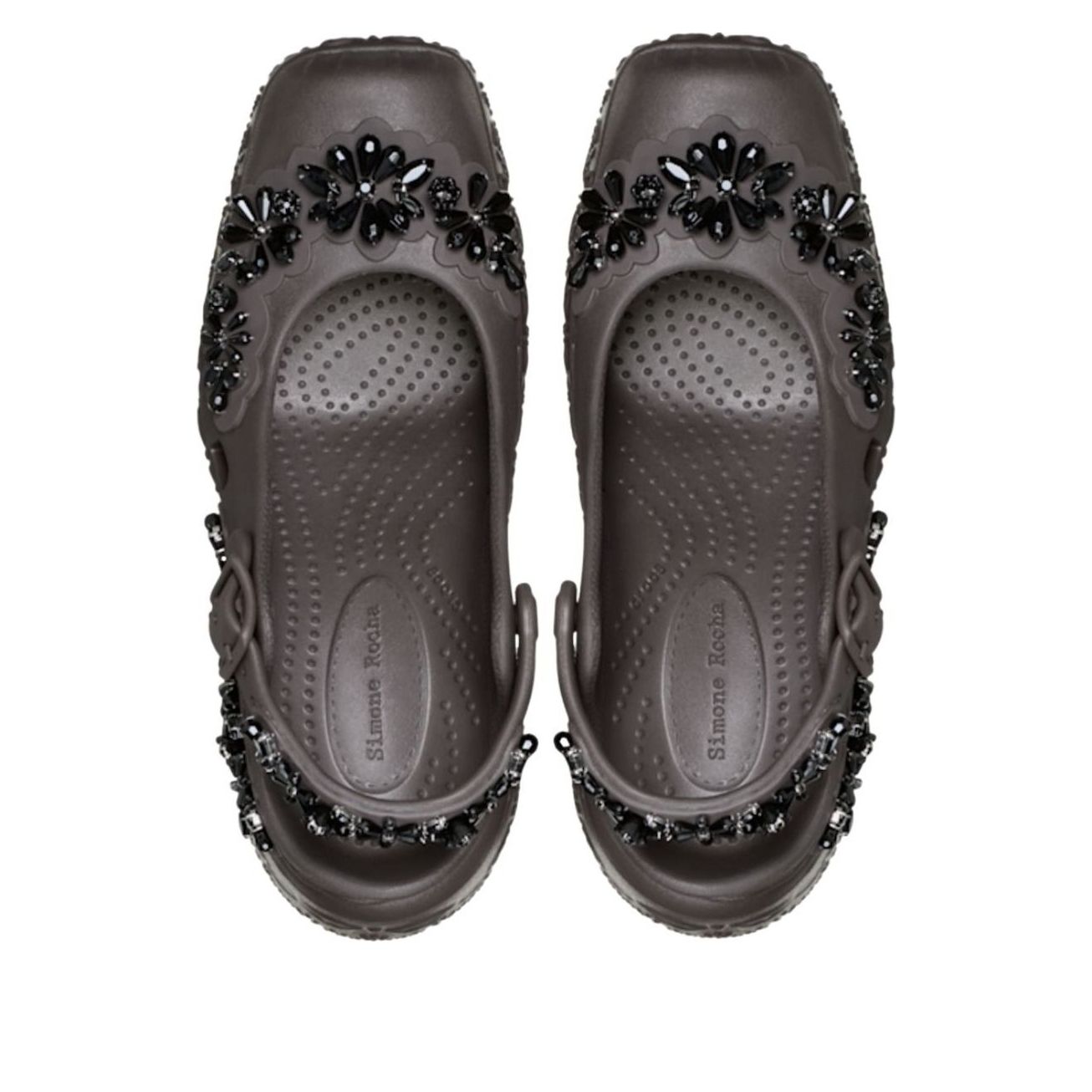 (WMNS) Crocs x Simon Rocha Ballerina Platform 'Espresso' 211079-206