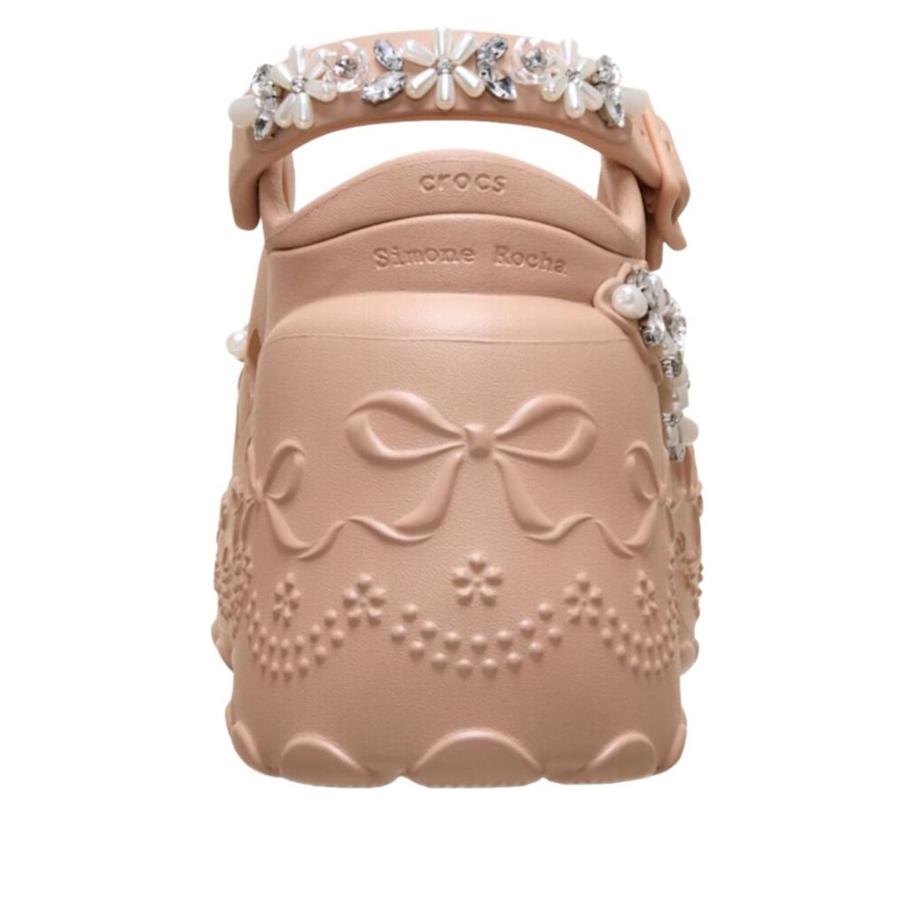 (WMNS) Crocs x Simon Rocha Ballerina Platform 'Pink Caramel' 211079-7AF