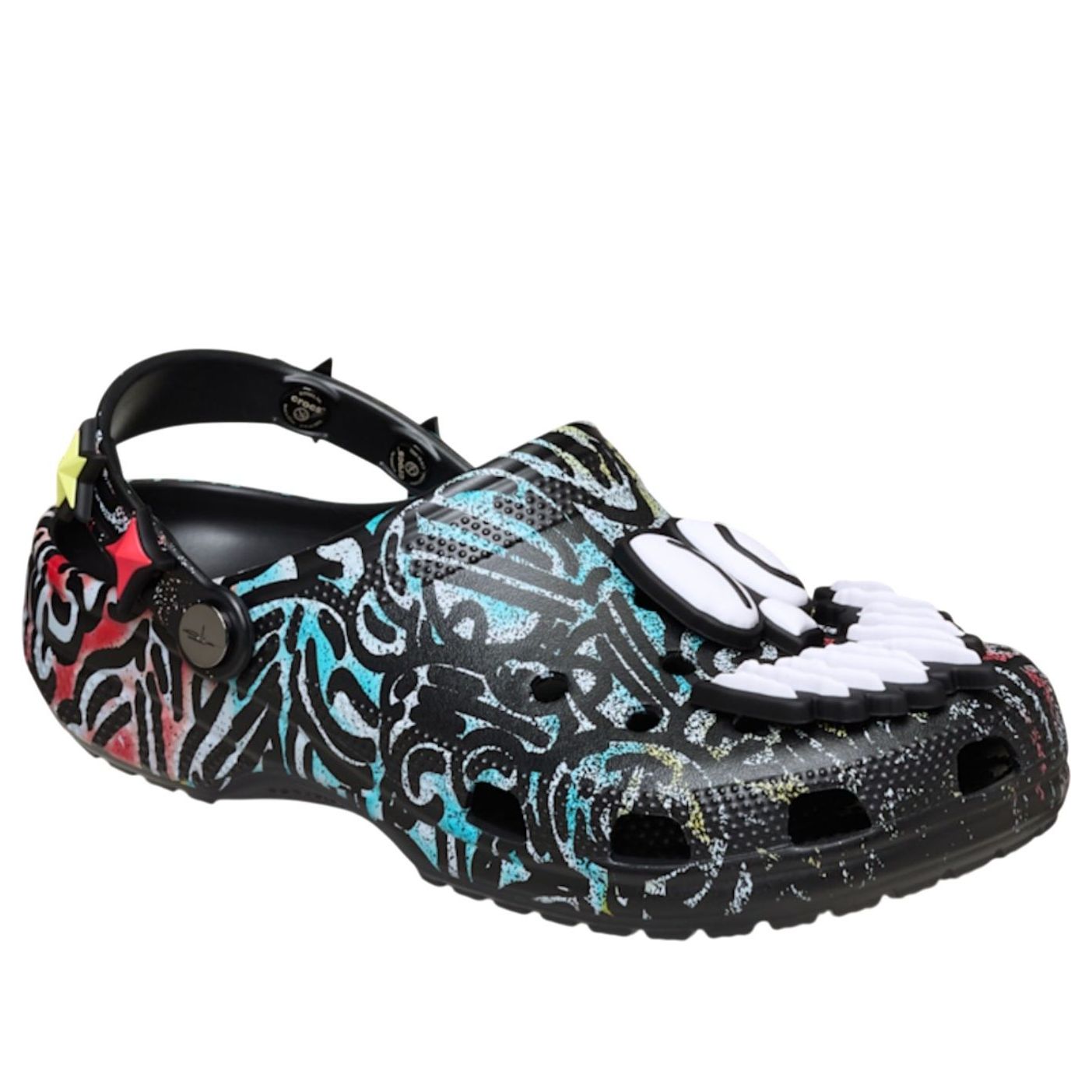 Crocs x Slawn Classic Clog 'Black Multicolor' 211084-001