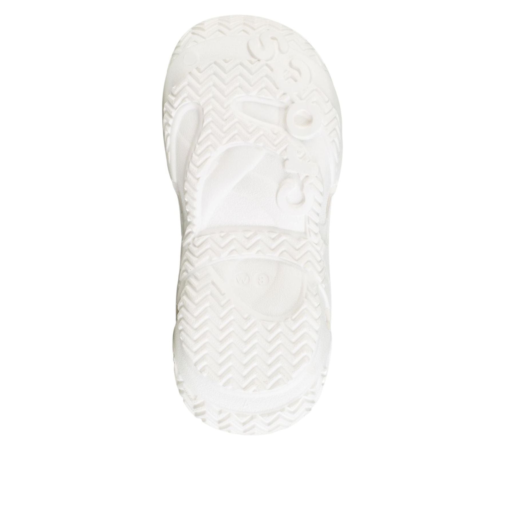 (WMNS) Crocs Caged Clog 'Chalk' 211141-0WV