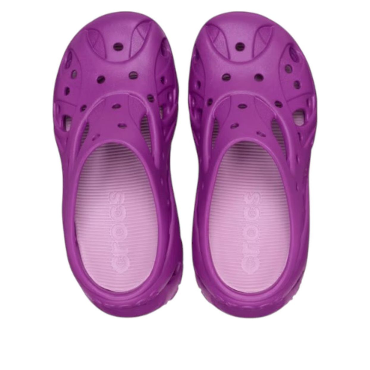 (WMNS) Crocs Caged Clog 'Grapeberry' 211141-5BV
