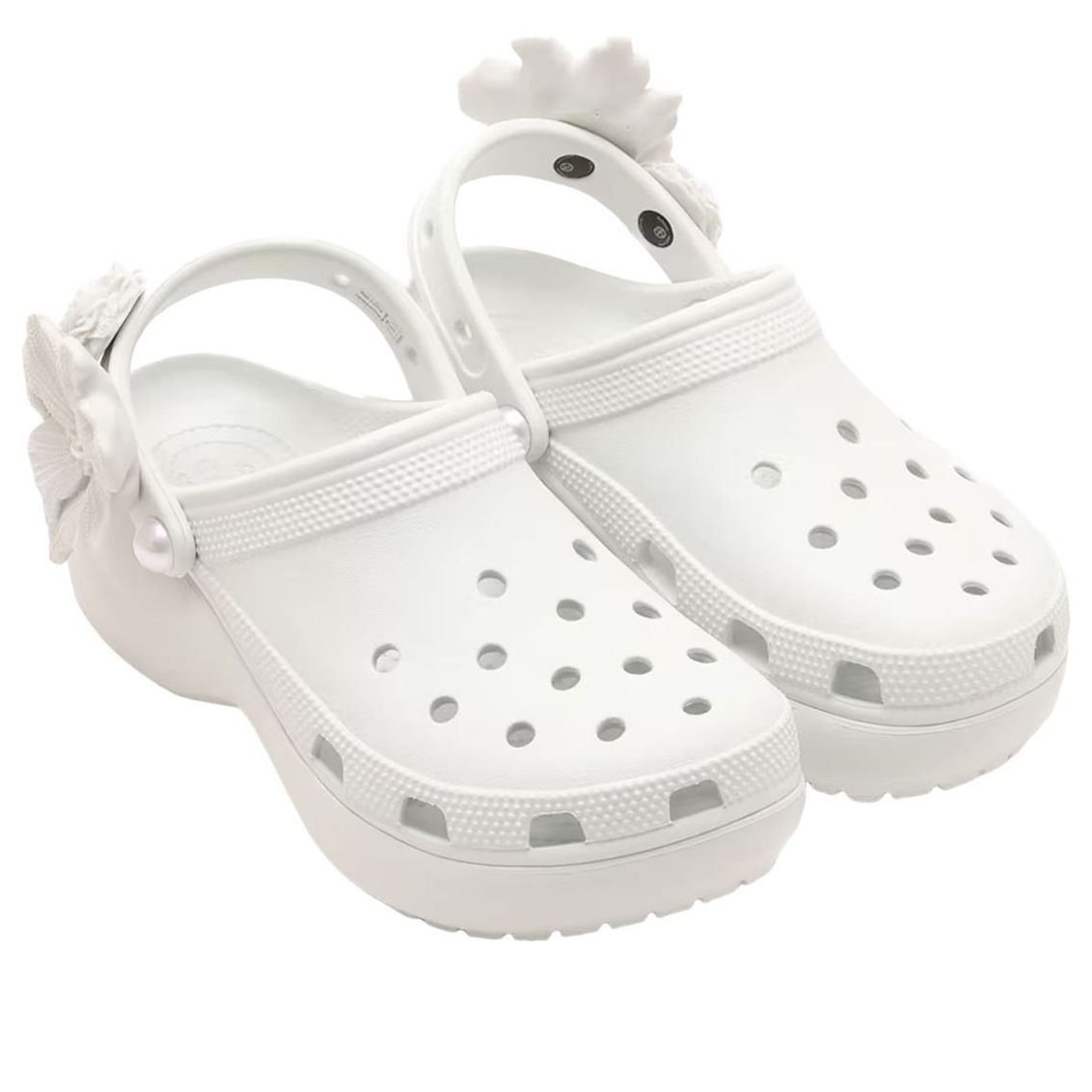 (WMNS) Crocs Classic Platform Bouquet Clog 'Moonlight' 211292-1NK