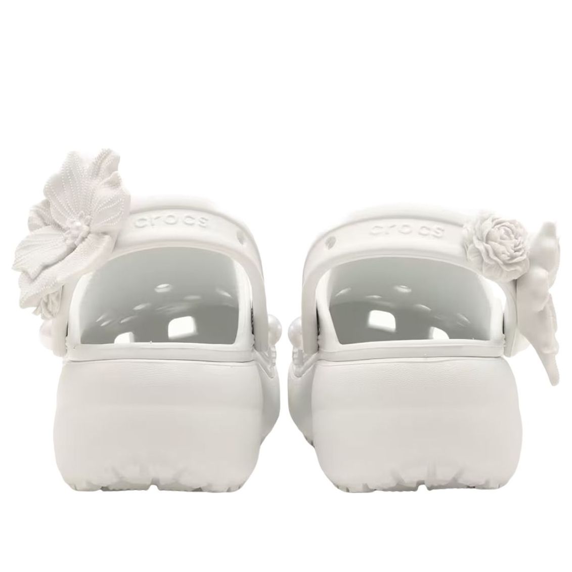 (WMNS) Crocs Classic Platform Bouquet Clog 'Moonlight' 211292-1NK