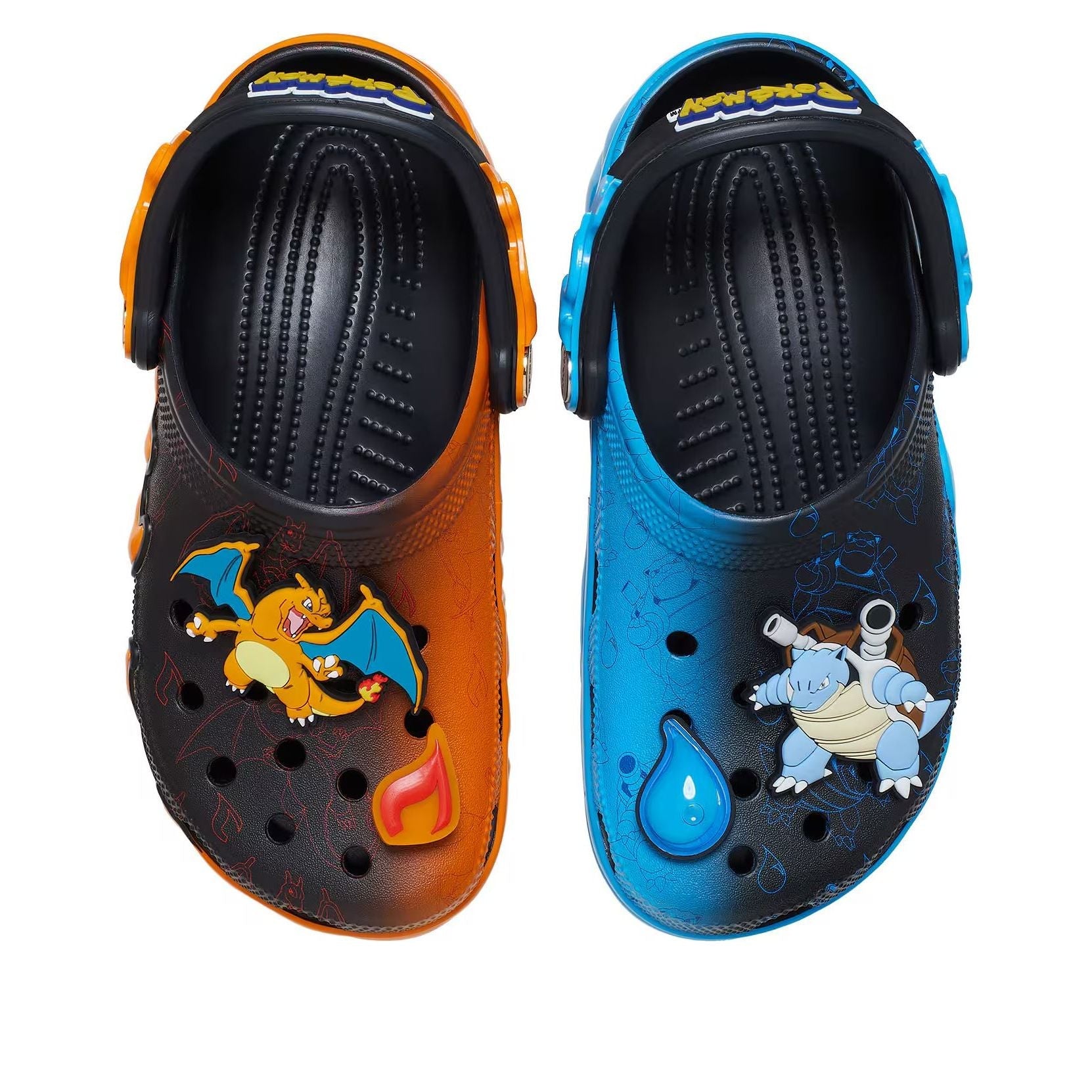 Crocs x Pokemon Classic Clog 'Charizard vs. Blastoise' 211346-90H