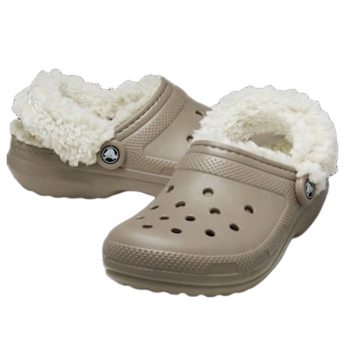 Crocs Classic Fleece Lined Clog 'Mushroom' 211396-195
