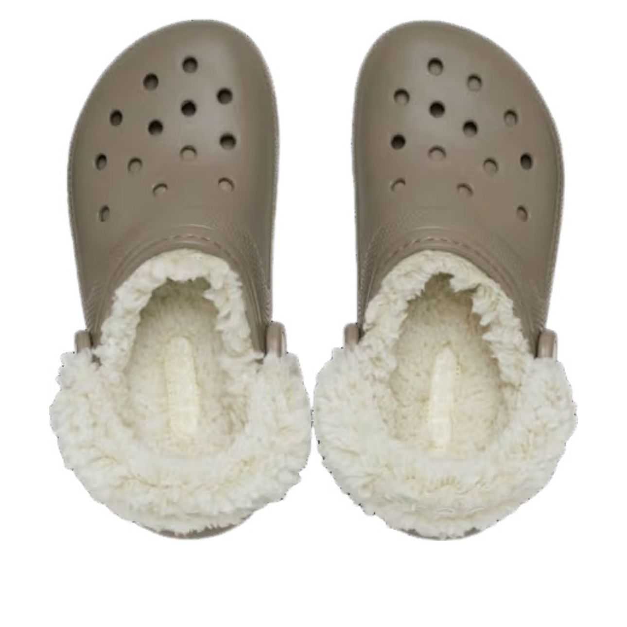 Crocs Classic Fleece Lined Clog 'Mushroom' 211396-195