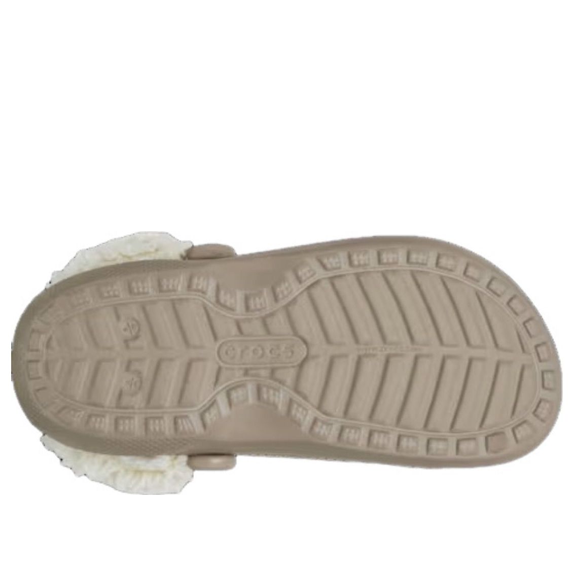 Crocs Classic Fleece Lined Clog 'Mushroom' 211396-195
