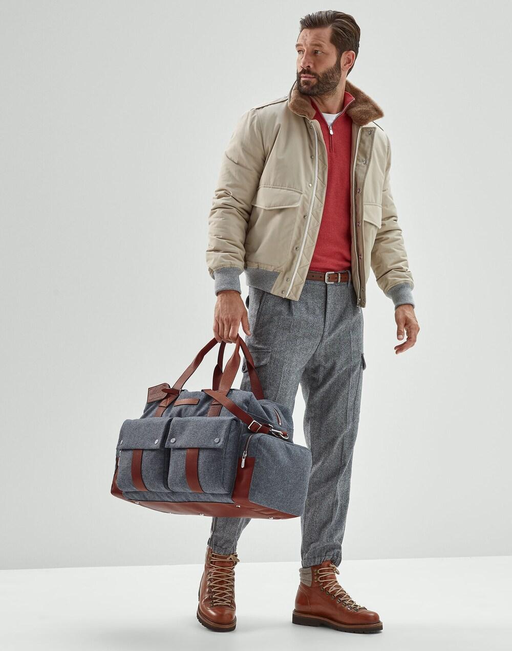 Brunello Cucinelli Men's Bag Mbpzu323_Cwk56