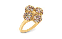 LOUIS VUITTON Metal Rings Women's Gold